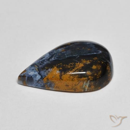Pietersite Gemstone in 16.7 x 10.5 mm Size for Sale, Pietersite Stone in Multicolor Color