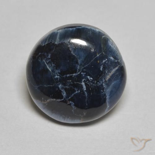 3.36ct Natural Multicolor Pietersite, Round, Opaque