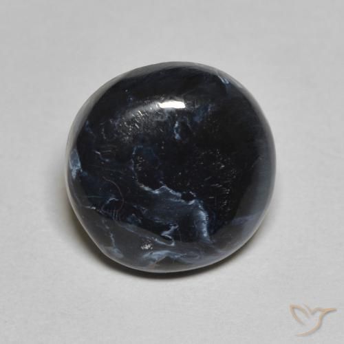 3.96ct Natural Multicolor Pietersite, Round, Opaque