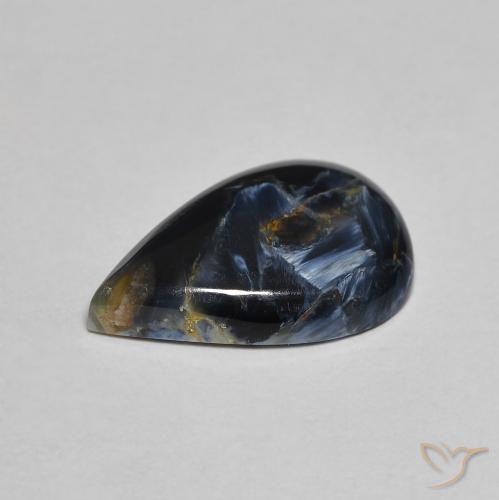 Pietersite Gemstone in 14 x 9 mm (calibrated) Size for Sale, Pietersite Stone in Multicolor Color