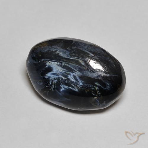 5.96 ct Multicolor Pietersite Stone, Natural Pietersite in Oval Cabochon Shape for Sale