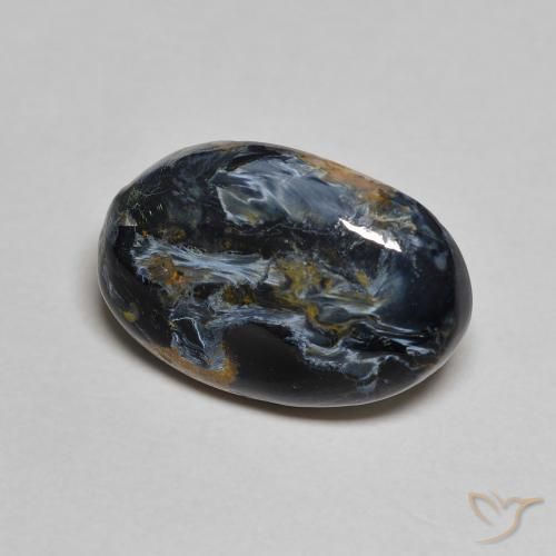 5.19ct Natural Multicolor Pietersite, Oval, Opaque