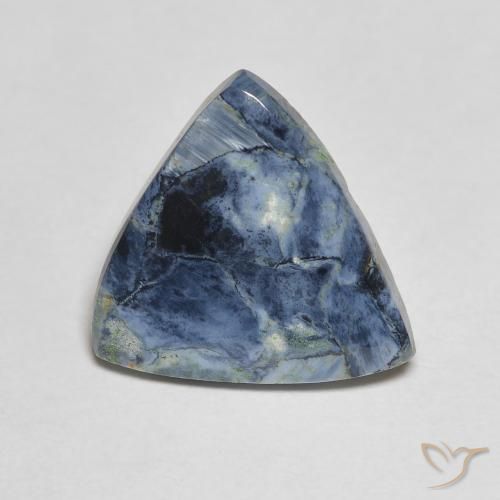 3.26 ct Trillion Pietersite, 14.5 x 13.1 mm From Namibia, Photo A