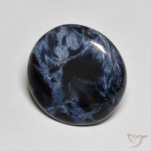 6.68 ct Multicolor Pietersite Stone, Natural Pietersite in Round Cabochon Shape for Sale