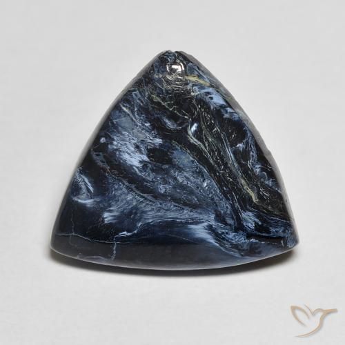 6.97ct Natural Multicolor Pietersite, Trillion, Opaque