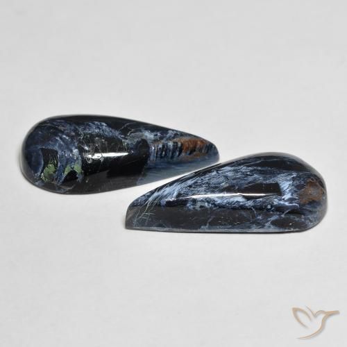 Pietersite Gemstones in 19.1 x 8.8 mm Size for Sale, Pietersite Stones in Multicolor Color