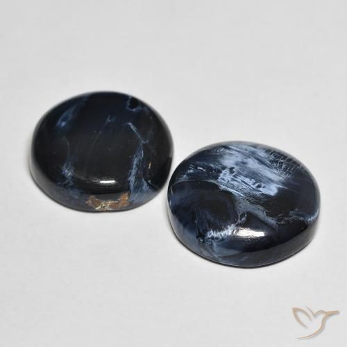 Pietersite Gemstones in 14 mm (calibrated) Size for Sale, Pietersite Stones in Multicolor Color