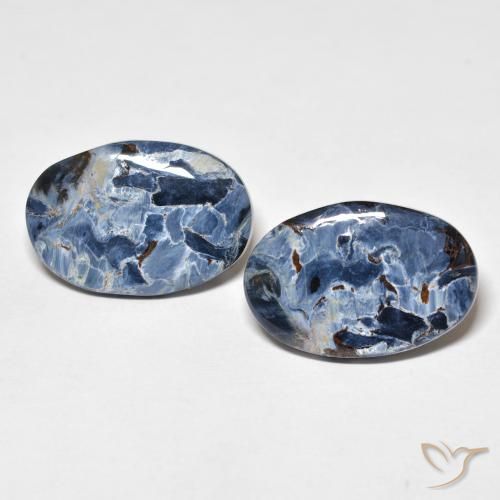 10.83 ct Oval Pietersite, 18.1 x 12.2 mm From Namibia, Photo A