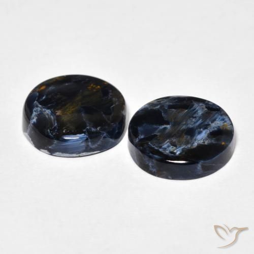 Pietersite Gemstones in 11 mm (calibrated) Size for Sale, Pietersite Stones in Multicolor Color