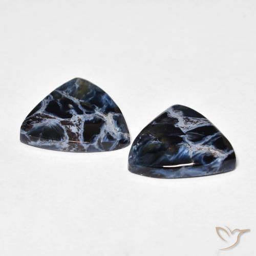 Pietersite Gemstones in 15.8 x 14.8 mm Size for Sale, Pietersite Stones in Multicolor Color