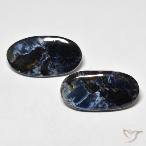 10.74ctw Natural Multicolor Pietersite, Oval, Opaque