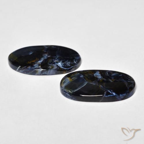 Pietersite Gemstones in 19.8 x 10.8 mm Size for Sale, Pietersite Stones in Multicolor Color