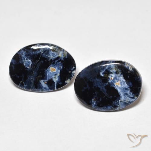 7.42 ct Oval Pietersite, 15.4 x 11.2 mm From Namibia, Photo A