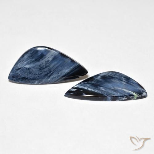 9.27 ctw Multicolor Pietersite Stones, Natural Pietersite in Fancy Cabochon Shape for Sale