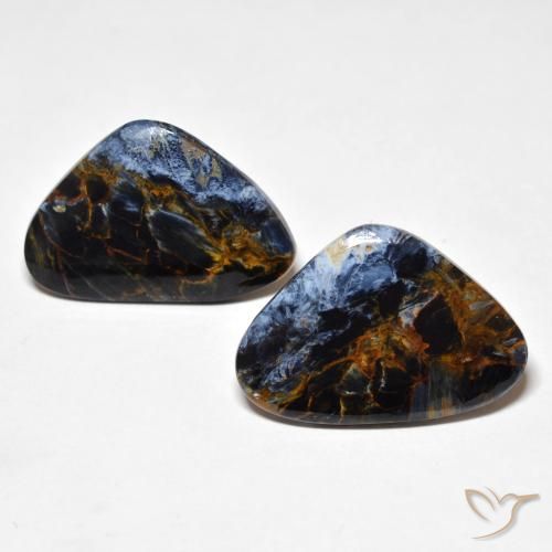 13.28 ct Fancy Pietersite, 22.3 x 15.2 mm From Namibia, Photo A