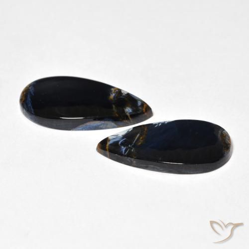 Pietersite Gemstones in 19.7 x 10.2 mm Size for Sale, Pietersite Stones in Multicolor Color