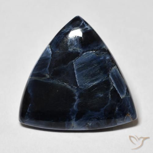 11.00ct Natural Multicolor Pietersite, Trillion, Opaque
