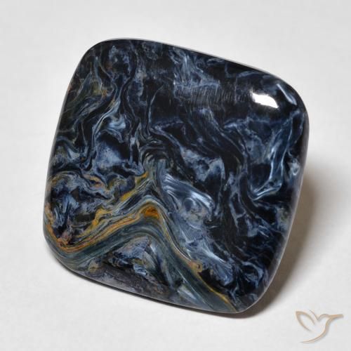9.62 ct Multicolor Pietersite Stone, Natural Pietersite in Cushion Cabochon Shape for Sale