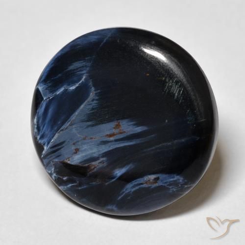 12.22 ct Multicolor Pietersite Stone, Natural Pietersite in Round Cabochon Shape for Sale