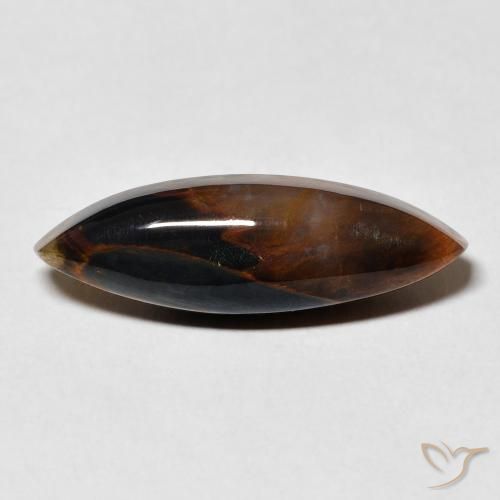 5.90ct Natural Multicolor Pietersite, Marquise, Opaque