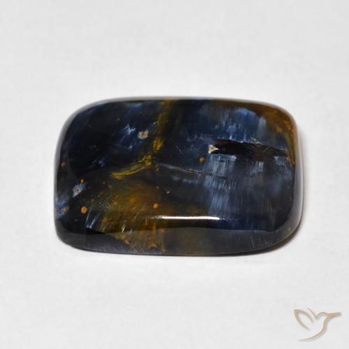Pietersite Gemstone in 17.9 x 14.6 mm Size for Sale, Pietersite Stone in Multicolor Color