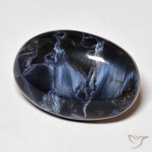 17.97 ct Multicolor Pietersite Stone, Natural Pietersite in Oval Cabochon Shape for Sale