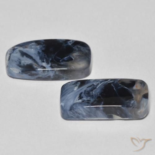 Pietersite Gemstones in 15.4 x 8.7 mm Size for Sale, Pietersite Stones in Multicolor Color