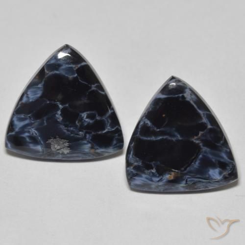 8.90ctw Natural Multicolor Pietersite, Trillion, Opaque