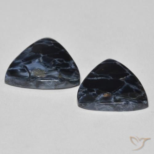 Pietersite Gemstones in 15 x 15 mm (calibrated) Size for Sale, Pietersite Stones in Multicolor Color