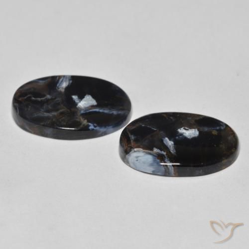 Pietersite Gemstones in 18 x 13 mm (calibrated) Size for Sale, Pietersite Stones in Multicolor Color