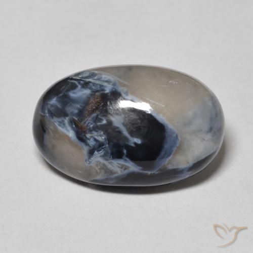6.74ct Natural Multicolor Pietersite, Oval, Opaque