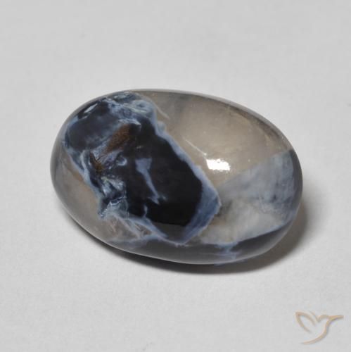 6.74 ct Multicolor Pietersite Stone, Natural Pietersite in Oval Cabochon Shape for Sale