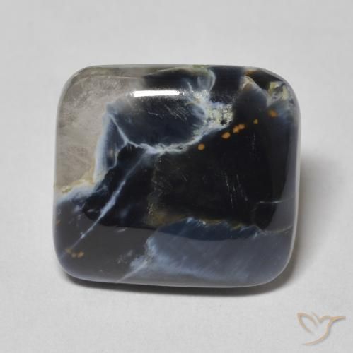 8.00ct Natural Multicolor Pietersite, Cushion, Opaque