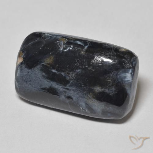 13.97 ct Multicolor Pietersite Stone, Natural Pietersite in Baguette Cabochon Shape for Sale