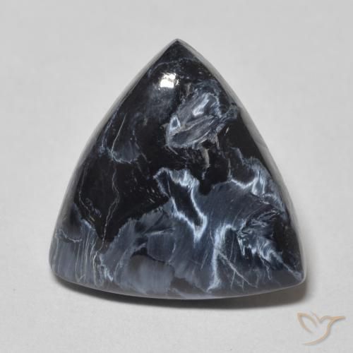 7.39ct Natural Multicolor Pietersite, Trillion, Opaque