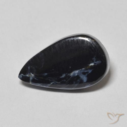 3.60ct Natural Multicolor Pietersite, Pear Shape, Opaque