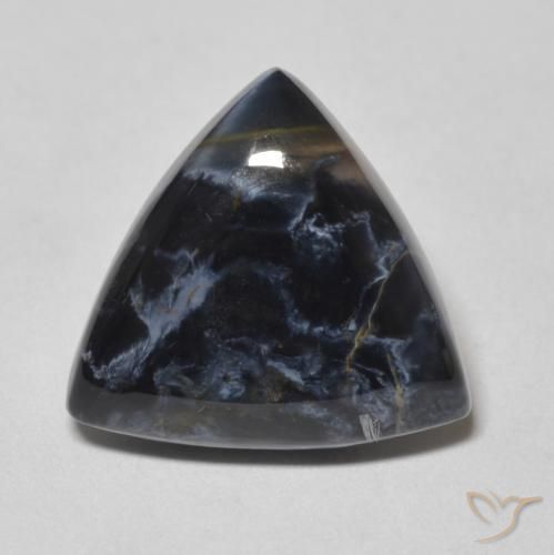 6.87 ct Trillion Pietersite, 15 x 14 mm From Namibia, Photo A