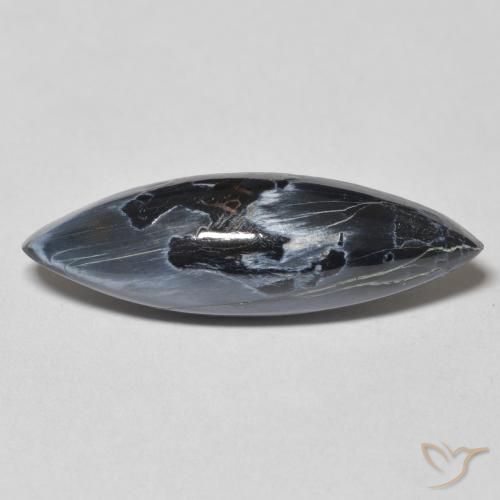 6.98ct Natural Multicolor Pietersite, Marquise, Opaque