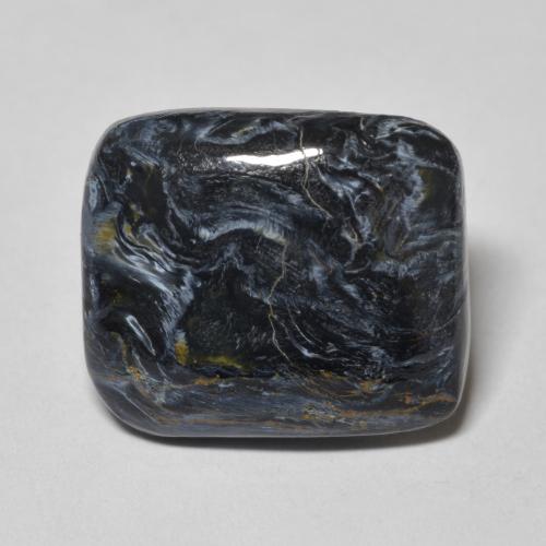 Pietersite Multicolore cushion cabochon 11,63 ct de Namibie, dimension 16,8 x 14,4mm, pierre gemme naturelle Non traité, pureté Opaque , 1 pièce Pietersite de couleur Multicolore, dureté Mohs de 6.5 à 7 convient aux bijoux de tous les jours, pierre de sagesse, Photo A