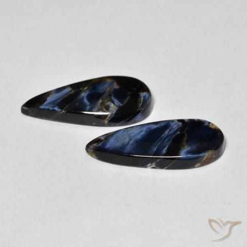 Pietersite Gemstones in 17.2 x 7.4 mm Size for Sale, Pietersite Stones in Multicolor Color