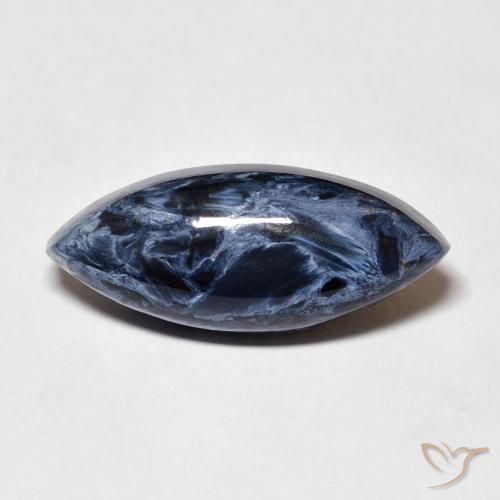 5.51ct Natural Multicolor Pietersite, Marquise, Opaque