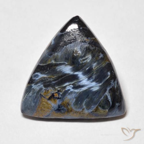 6.43ct Natural Multicolor Pietersite, Trillion, Opaque