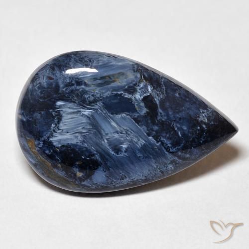8.99ct Natural Multicolor Pietersite, Pear Shape, Opaque