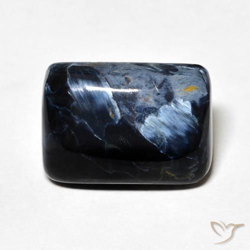 Pietersite Coussin en damier des États-Unis 8,11 ct, dimension 14,9 x 10,4mm, pureté Opaque , pierre gemme naturelle Non traité, 1 pièce Pietersite de couleur Multicolore, dureté Mohs de 6.5 à 7 convient aux bijoux de tous les jours, pierre de sagesse, Photo A