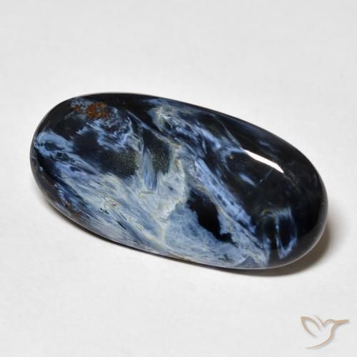 9.43 ct Multicolor Pietersite Stone, Natural Pietersite in Oval Cabochon Shape for Sale