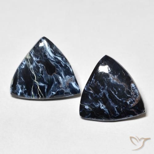 6.02ctw Natural Multicolor Pietersite, Trillion, Opaque