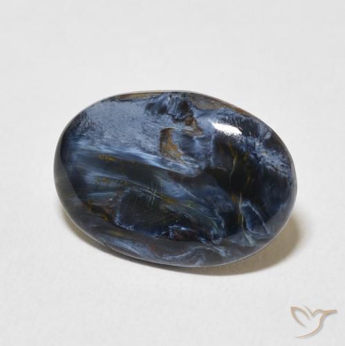 4.63 ct Multicolor Pietersite Stone, Natural Pietersite in Oval Cabochon Shape for Sale