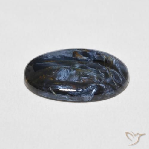 Pietersite Gemstone in 16.3 x 11.4 mm Size for Sale, Pietersite Stone in Multicolor Color