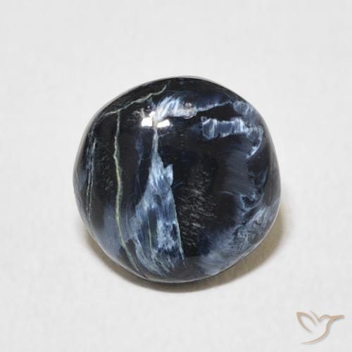 1.49ct Natural Multicolor Pietersite, Round, Opaque