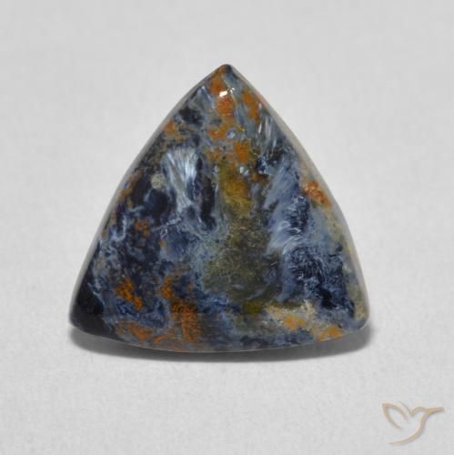 3.10ct Natural Multicolor Pietersite, Trillion, Opaque
